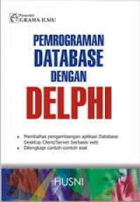 PEMROGRAMAN DATABASE DENGAN DELPHI