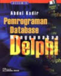 PEMROGRAMAN DATABASE MENGGUNAKAN DELPHI