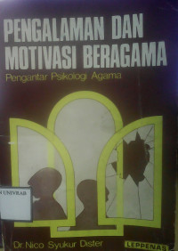 PENGALAMAN DAN MOTIVASI BERAGAMA