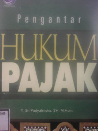 PENGANTAR HUKUM PAJAK