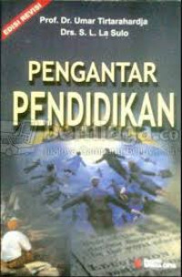 PENGANTAR PENDIDIKAN