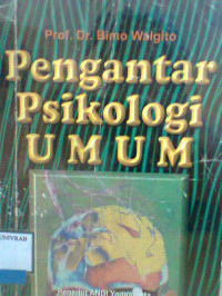 PENGANTAR PSIKOLOGI UMUM