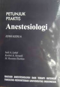 PETUNJUK PRAKTIS ANESTESIOLOGI