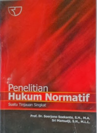 PENELITIAN HUKUM NORMATIF