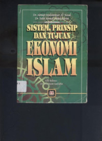 SISTEM PRINSIP DAN TUJUAN EKONOMI ISLAM