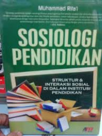 SOSIOLOGI PENDIDIKAN