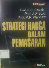 STRATEGI HARGA DALAM PEMASARAN