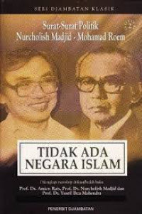 SURAT - SURAT POLITIK NURCHOLISH MADJID - MOHAMAD ROEM