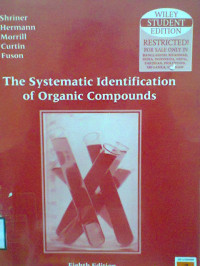 THE SYSTEMATIC IDENTIFICATION OF ORGANIC COMPOUNDS