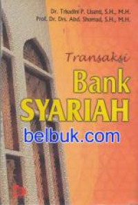 TRANSAKSI BANK SYARIAH