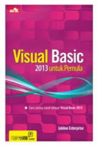 VISUAL BASIC 2013 UNTUK PEMULA