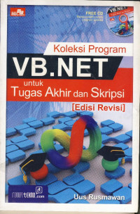 KOLEKSI PROGRAM VB.NET UNTUK TUGAS AKHIR DAN SKRIPSI